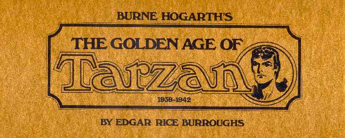 TARZAN BY HOGARTH PUBLISHED BY CHELSEA HOUSE PUBLISHERS. DETALLE PARTE FRONTAL DE LA CAJA PROTECTORA DEL LIBRO.