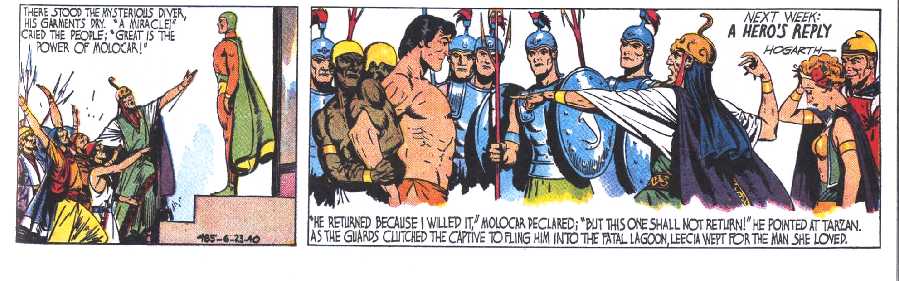 TARZAN DE BURNE HOGARTH