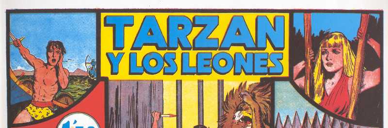 TARZAN Y LOS LEONES