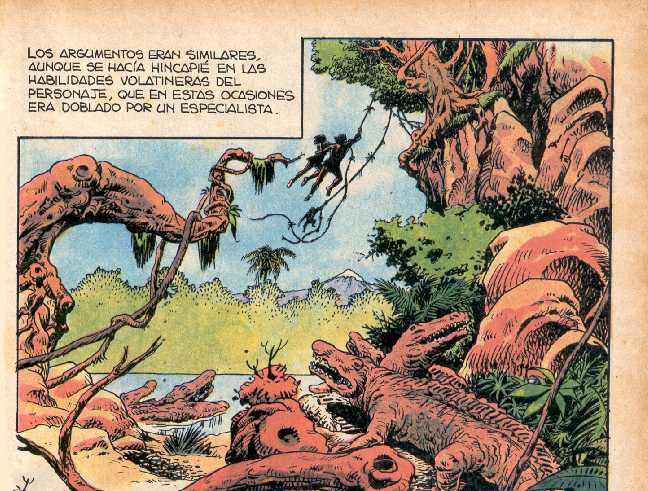 BIOGRAFIA EN COMIC DE JOHNNY WEISSMULLER