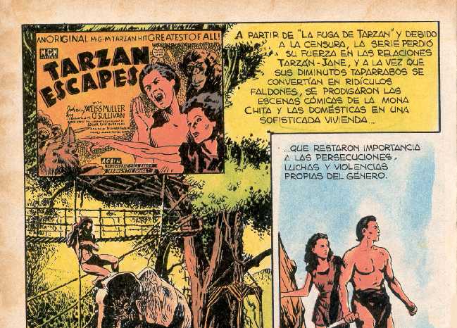 BIOGRAFIA EN COMIC DE JOHNNY WEISSMULLER