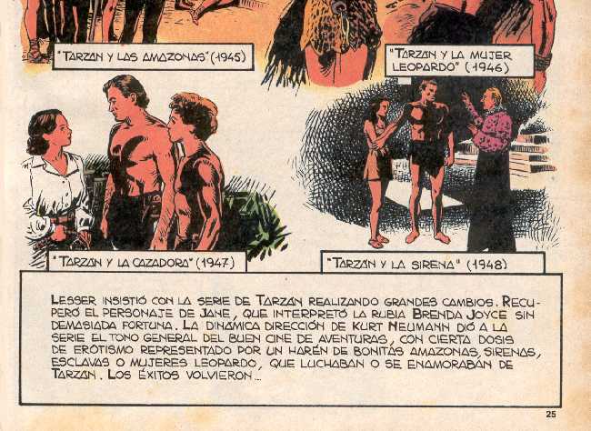 BIOGRAFIA EN COMIC DE JOHNNY WEISSMULLER