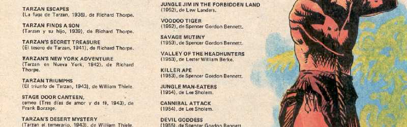 BIOGRAFIA EN COMIC DE JOHNNY WEISSMULLER