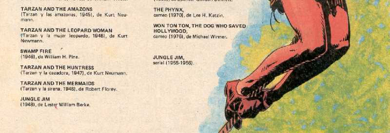 BIOGRAFIA EN COMIC DE JOHNNY WEISSMULLER