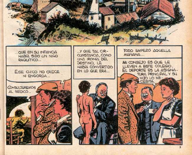 BIOGRAFIA EN COMIC DE JOHNNY WEISSMULLER